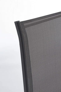 Sedia con braccioli Martinez antracite