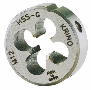 filiera tonda hss mm. 6 x 1,0-diametro 20 mm cod:ferx.6675