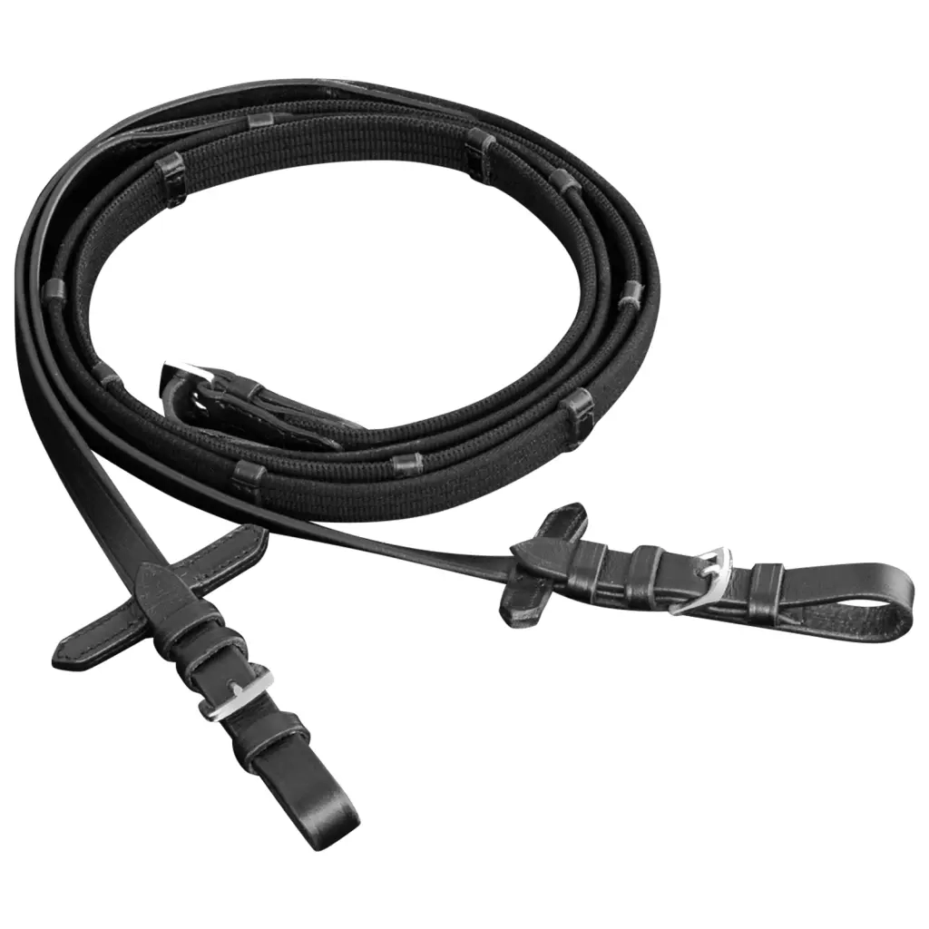 Briglie in Pelle con Redini e Morso Nero per Cavallo Full CFW2509516