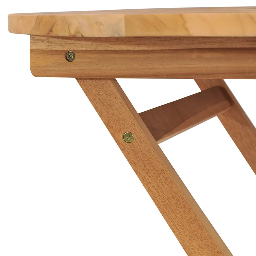 Set da Pranzo da Giardino 5 pz in Legno Massello di Teak 3059580