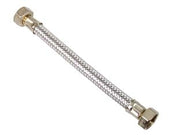 FLESSIBILE INOX F1/2 - F1/2- - F 1/2 F 1/2 cm.25 - 10 pezzi AGLAIA
