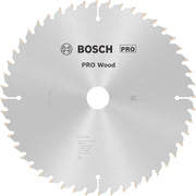 Bosch 1x Lama per sega circolare PRO Wood a filo per troncatrici (per Legno tenero, Legno duro, Ø mm, Professional Accessorio Troncatrice)