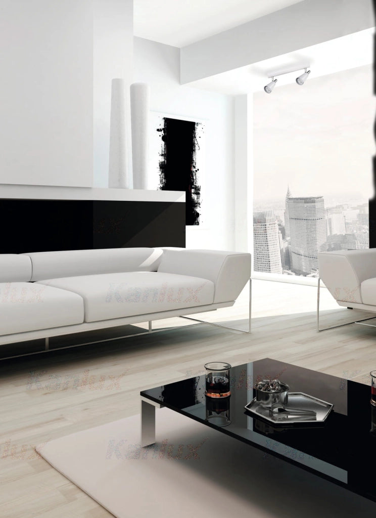 Plafoniera Kanlux Sempra 2 faretti GU10 bianca 33092