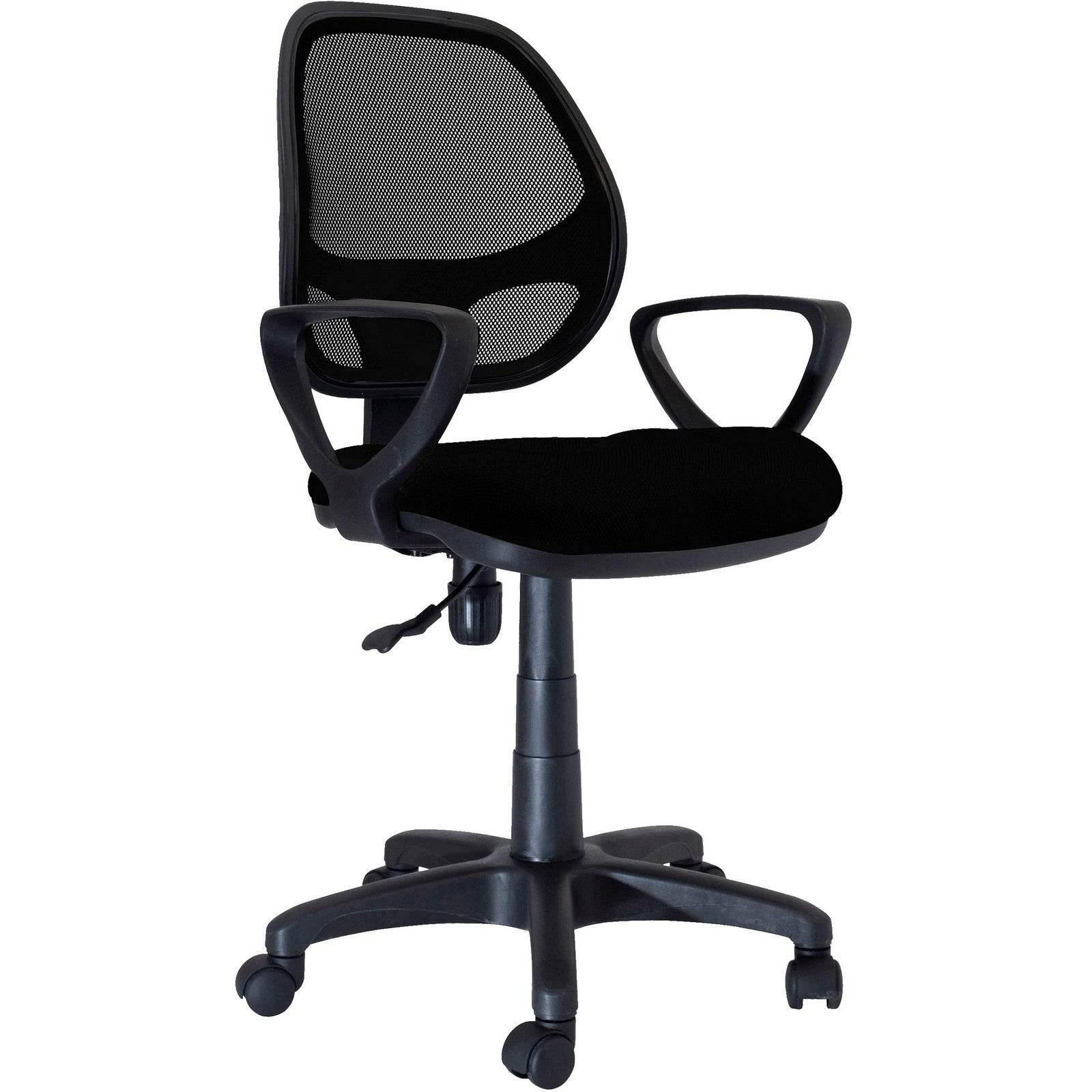 poltrona direzionale forata nera new manager cod:ferx.66767