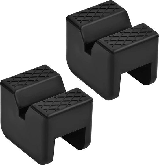 Adattatore di supporto per jack - 2 pezzi - protezione per viti a stella e gomma per protezione del jack - attrezzo per auto manutenzione e riparazione