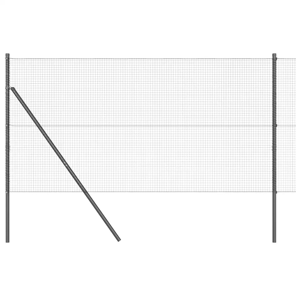 Palo della recinzione Grigio 50 x 1,2 m (rete 19 x 19 mm)
