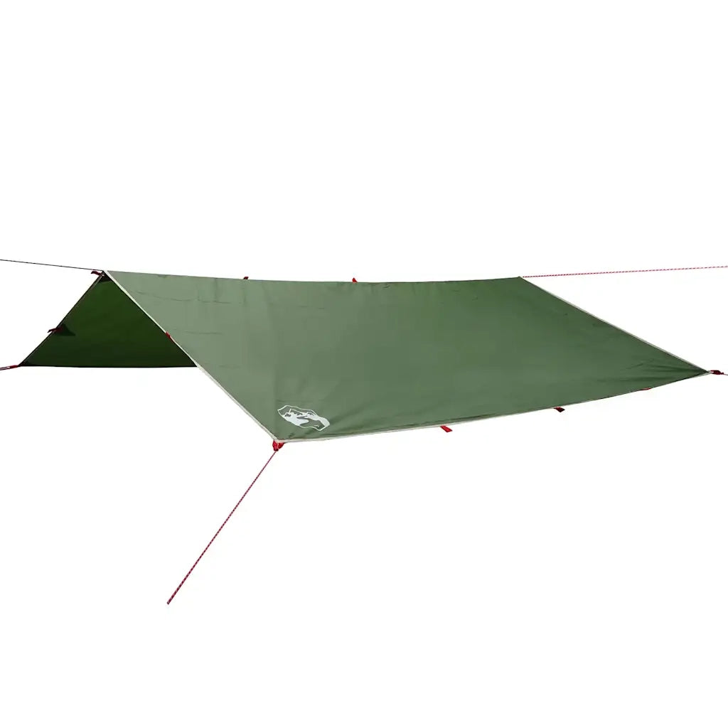 Telone da campeggio | Tenda da campo Verde 360x294 cm Impermeabile