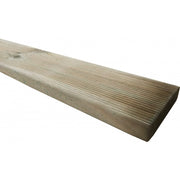 Confezione 7 pz profilo in legno di pino 1,9x9,3x240 cm - Pino impregnato per esterni