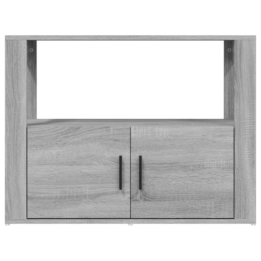 Credenza | Madia | Buffet da pranzo | Armadio da pranzo Grigio Sonoma 80x30x60 cm in Legno Multistrato
