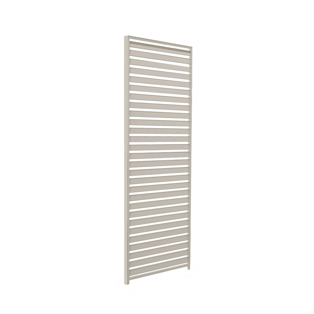 Persiana in alluminio da 1.3m per pergola a lamelle triomphe, beige
