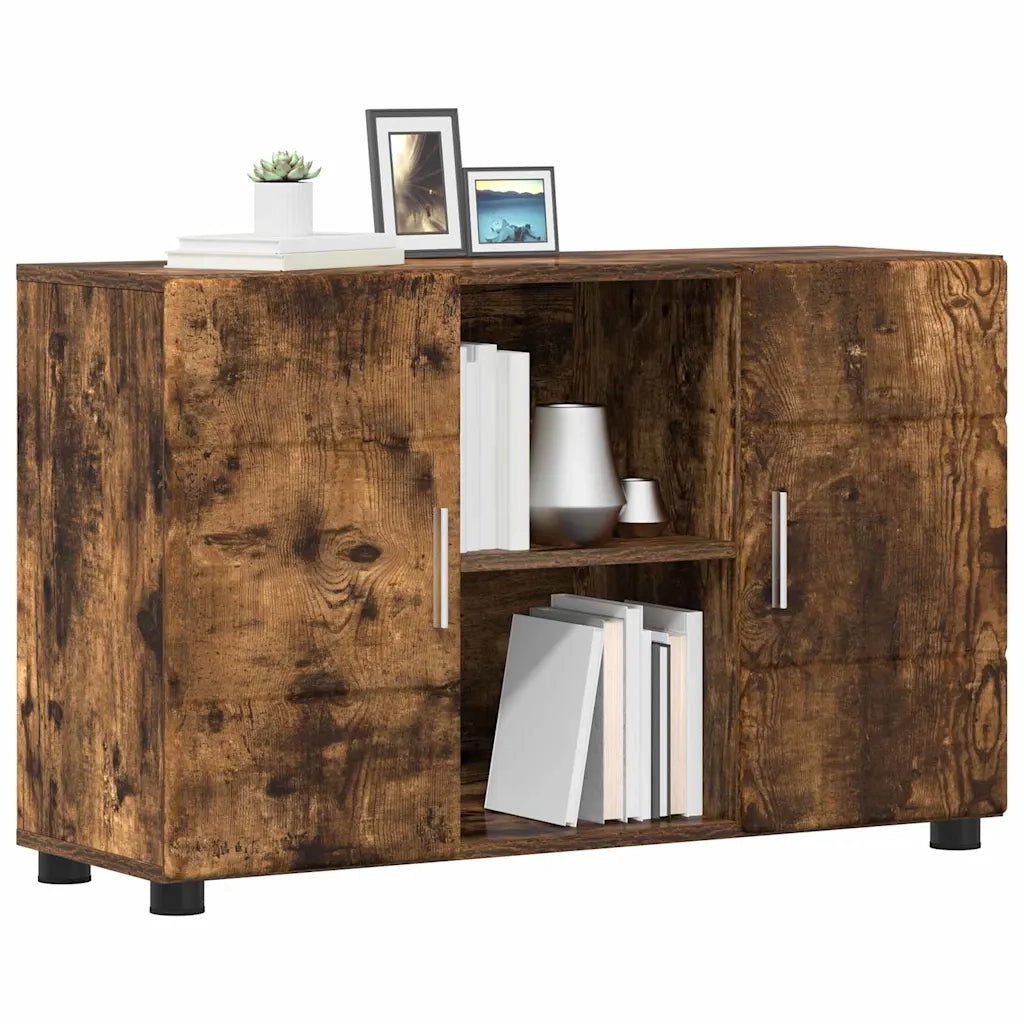 Credenza con porta FLORIN Rovere fumé 88,5 x 30,5 x 55,5 cm