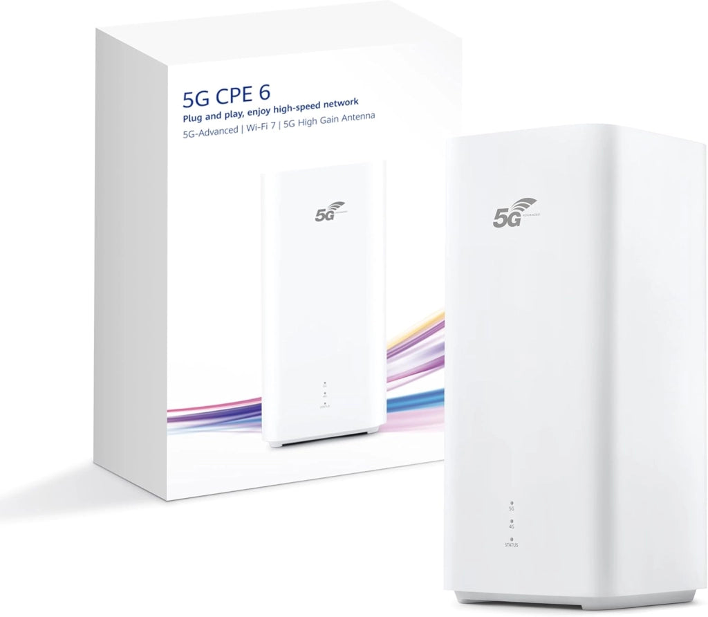 5G CPE 5s, H153, Router SIM 5G, Wi-Fi 6 AX3000, DL 3600 Mbps/UL 500 Mbps, antenna ad alto guadagno a 9 dBi, porta LAN/WAN, diagnosi Wi-Fi visualizzata, Mesh+ per la banda larga domestica