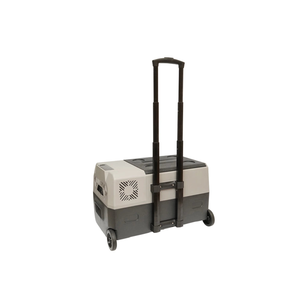 Frigorifero per auto tipo trolley con compressore da 60W, capacità 30L, tensione di alimentazione 12-24V min -20 max +20