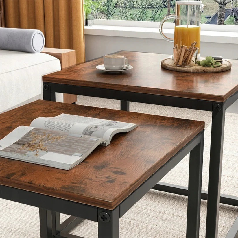 Tavolino da Salotto Marrone 50x50x50,5 cm Ideale per Soggiorno