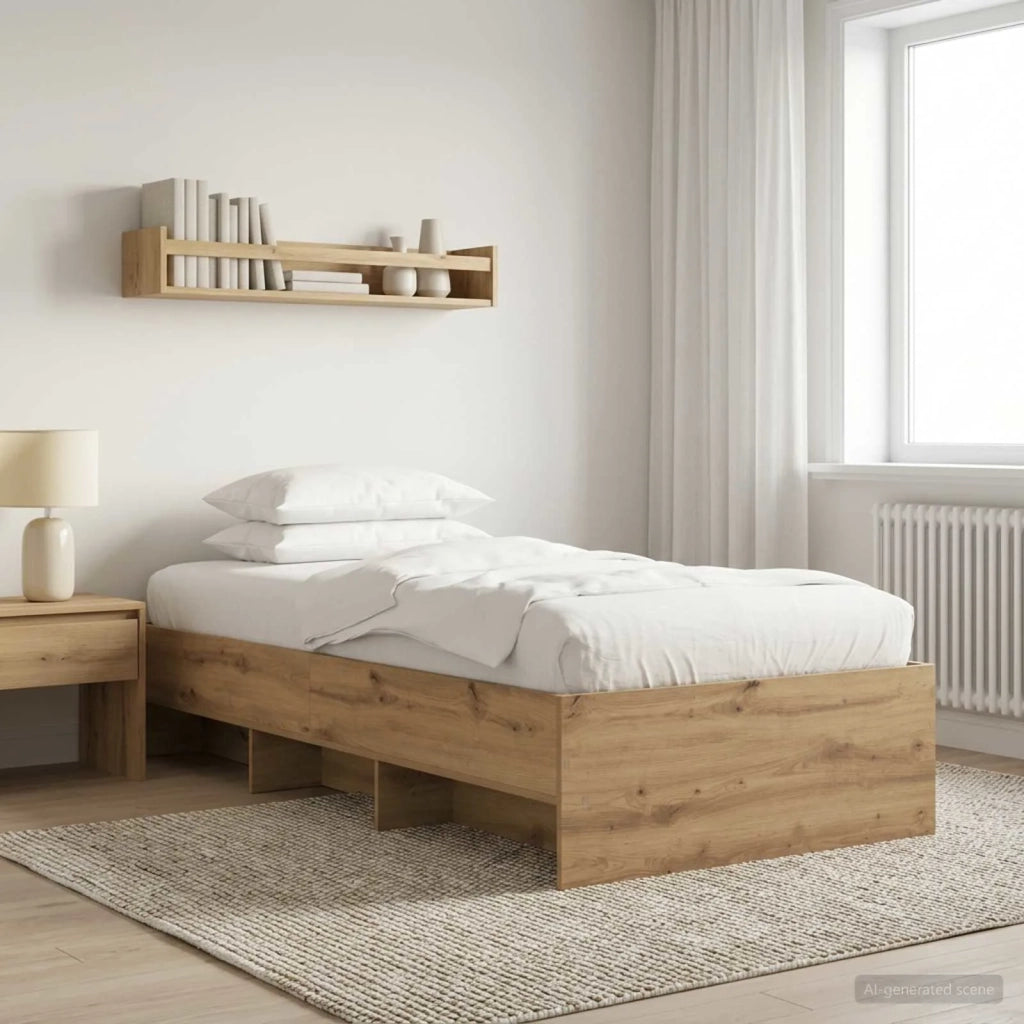 Struttura del letto Rovere Artigianale 80 x 200 cm 3429676