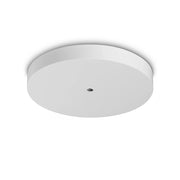 Parte Di Ricambio Mapa Finitura Bianca Ø36Cm Altezza 4,5Cm Alluminio/Vetro Ideal Lux