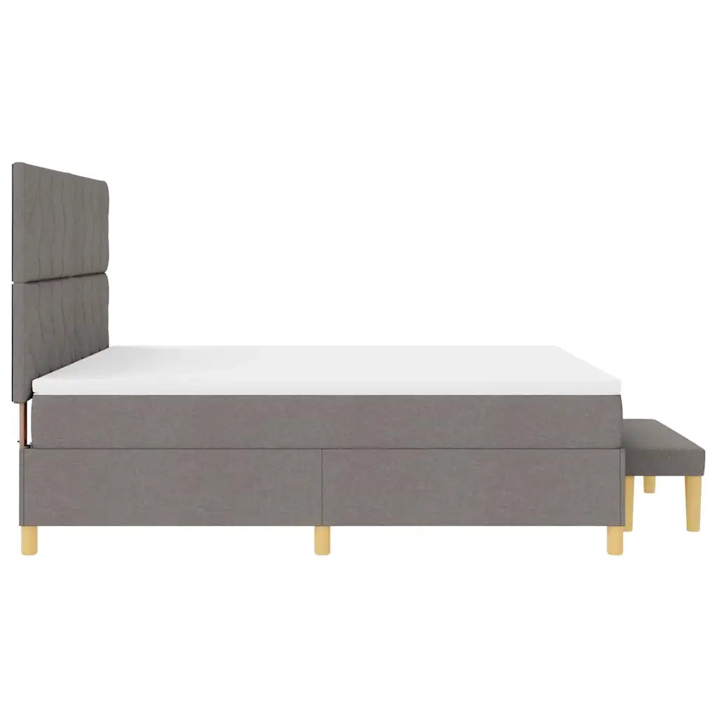 Letto a molle con testiera Talpa 180 x 200 cm Tessuto 3344398