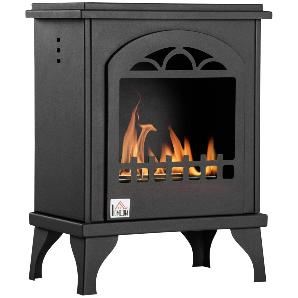 Caminetto bioetanolo su piedi ¨C zephmum ¨C grigio 41x25x54 cm