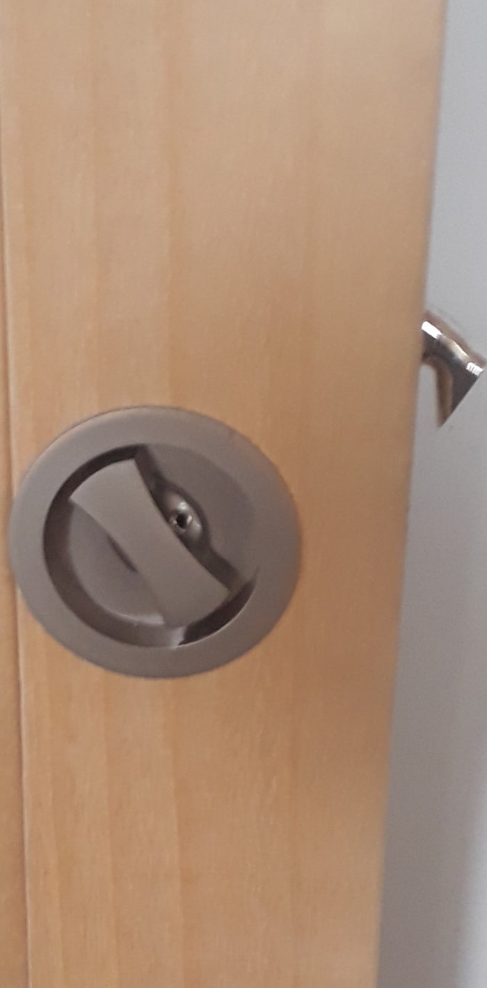 Porta scorrevole Athena Style Atelier En Enrobe Gris Clair Larghezza 73 + sistema