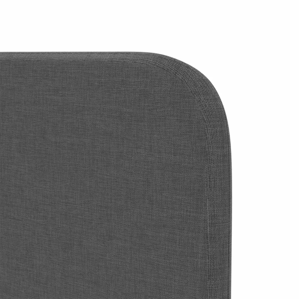 Orecchia della Testata Grigio 80 x 16 x 4 cm Tessuto CFW6905149