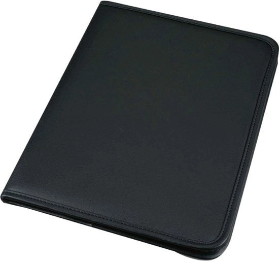 Piatto di scrittura in formato DIN A4 - ufficio - 1 pezzo - nero - pelle FINEtouch imitazione - 31 x 24 x 1,5 cm