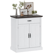 Mobile Ingresso con 2 Ante 1 Cassetto ¨C Xylo ¨C Bianco 75,2x40x91,5 cm