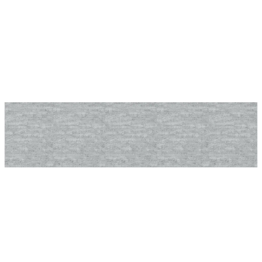 Scaffale a Parete Grigio Cemento 90x23,5x3,8 cm in MDF 326603