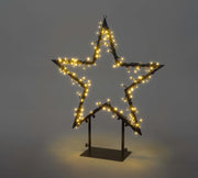 STELLA LED NATALIZIA DA 250 LDED 90XH102 CM A LUCE CALDA