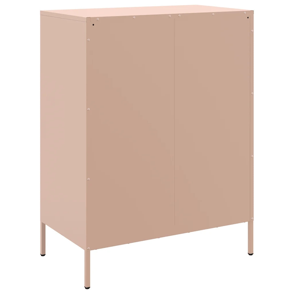 Credenza Rosa 68x39x89 cm in Acciaio 842983