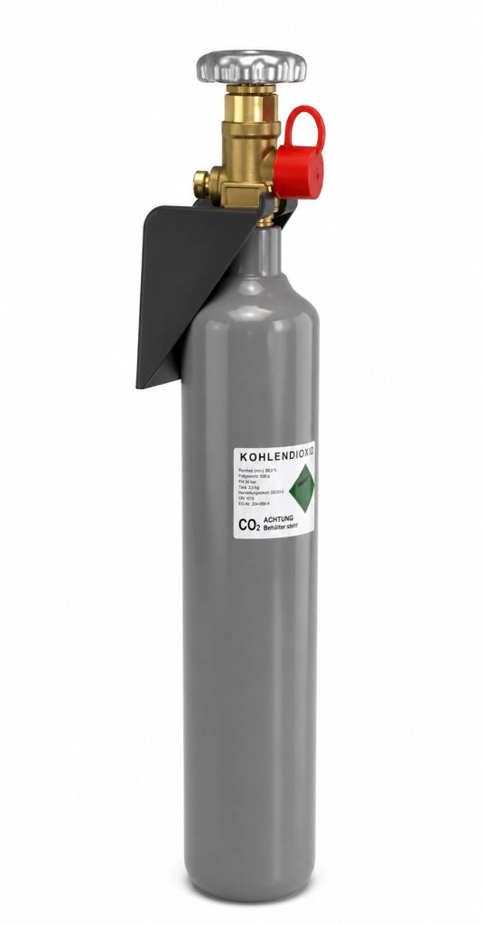 EHEIM Bombola CO2 500g Ricaricabile con supporto a parete