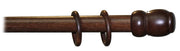BASTONE LEGNO A STRAPPO D 35 NOCE SC 210CM S/SUPP.- 1,0 pz
