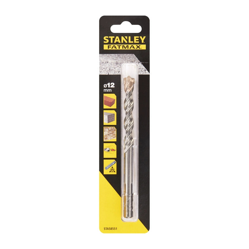 PIRANHA STANLEY STA58551 (X58551) PUNTA CODOLO TRIANGOL. MM.12- STANLEY- 1,0 pz