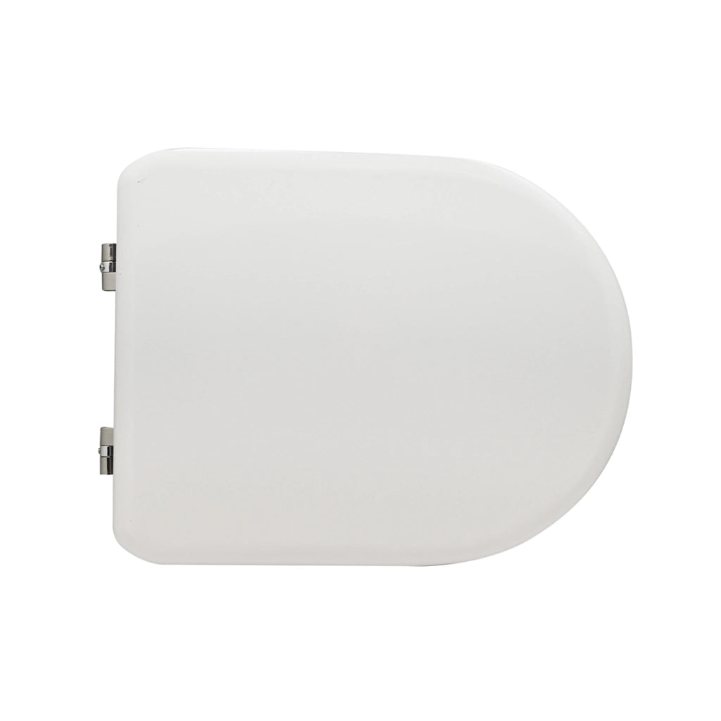 SEDILE WC PER GLOBO VASO CONCEPT OPEN SPACE FORMA 7- Bianco - Cerniere C espansione- CW- pezzi 1