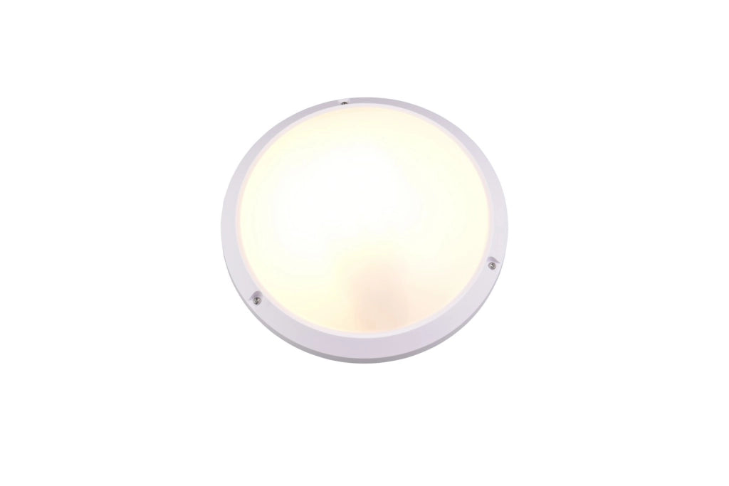 Plafoniera da esterno 1xE27 IP65 bianca Ø27 cm AMBATO