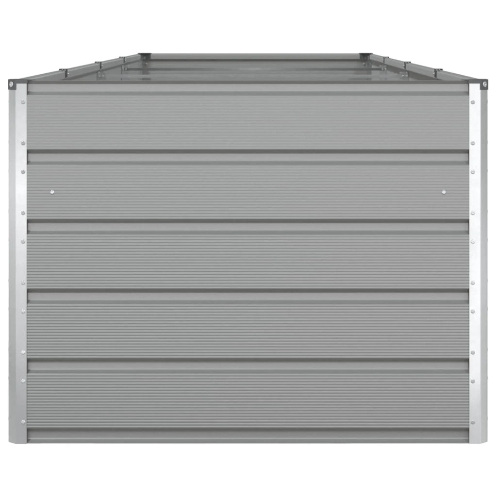 Fioriera Grigio chiaro 195 x 100 x 45 cm Acciaio zincato