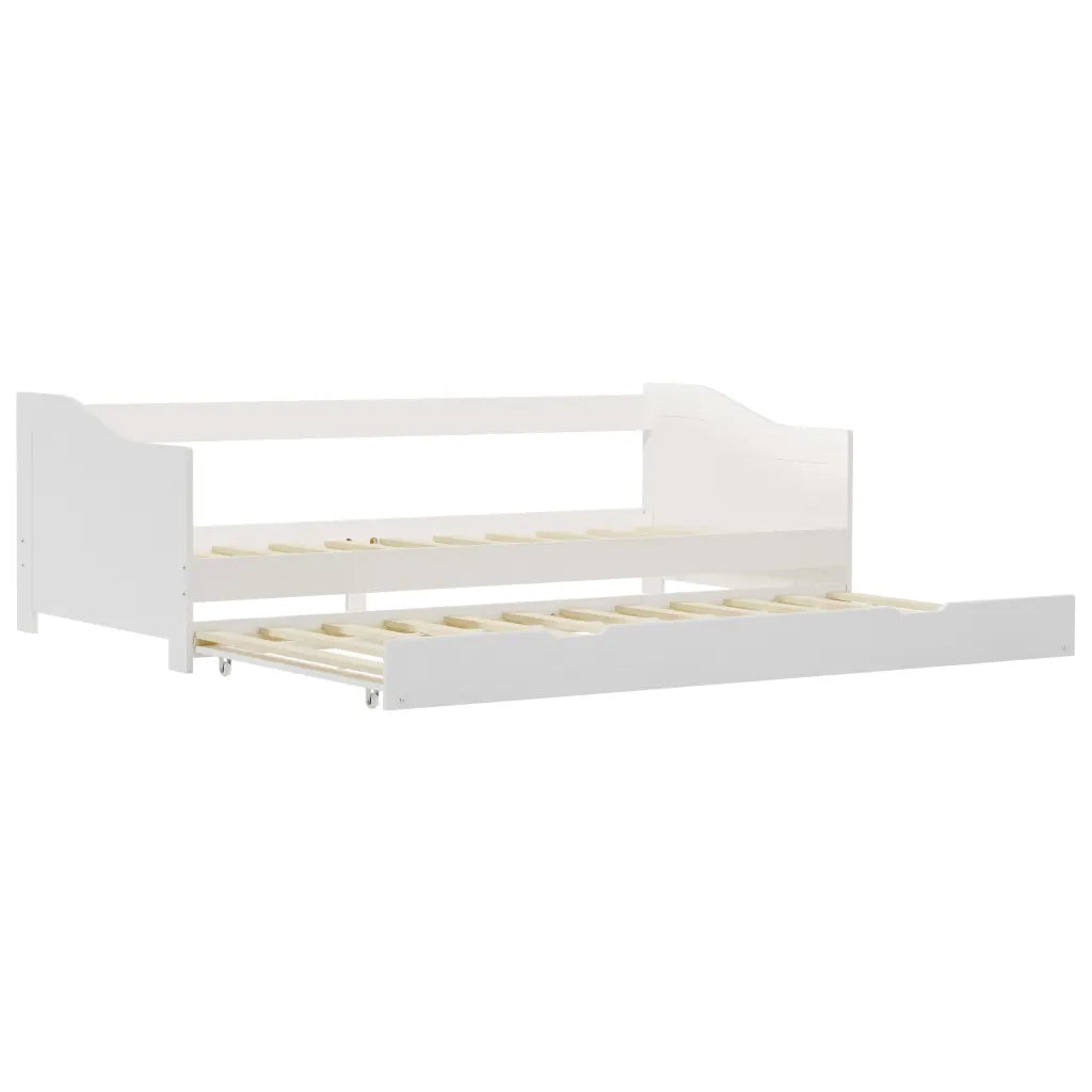 Divano Letto a Scomparsa senza Materasso Legno Pino 90x200 cm 283149