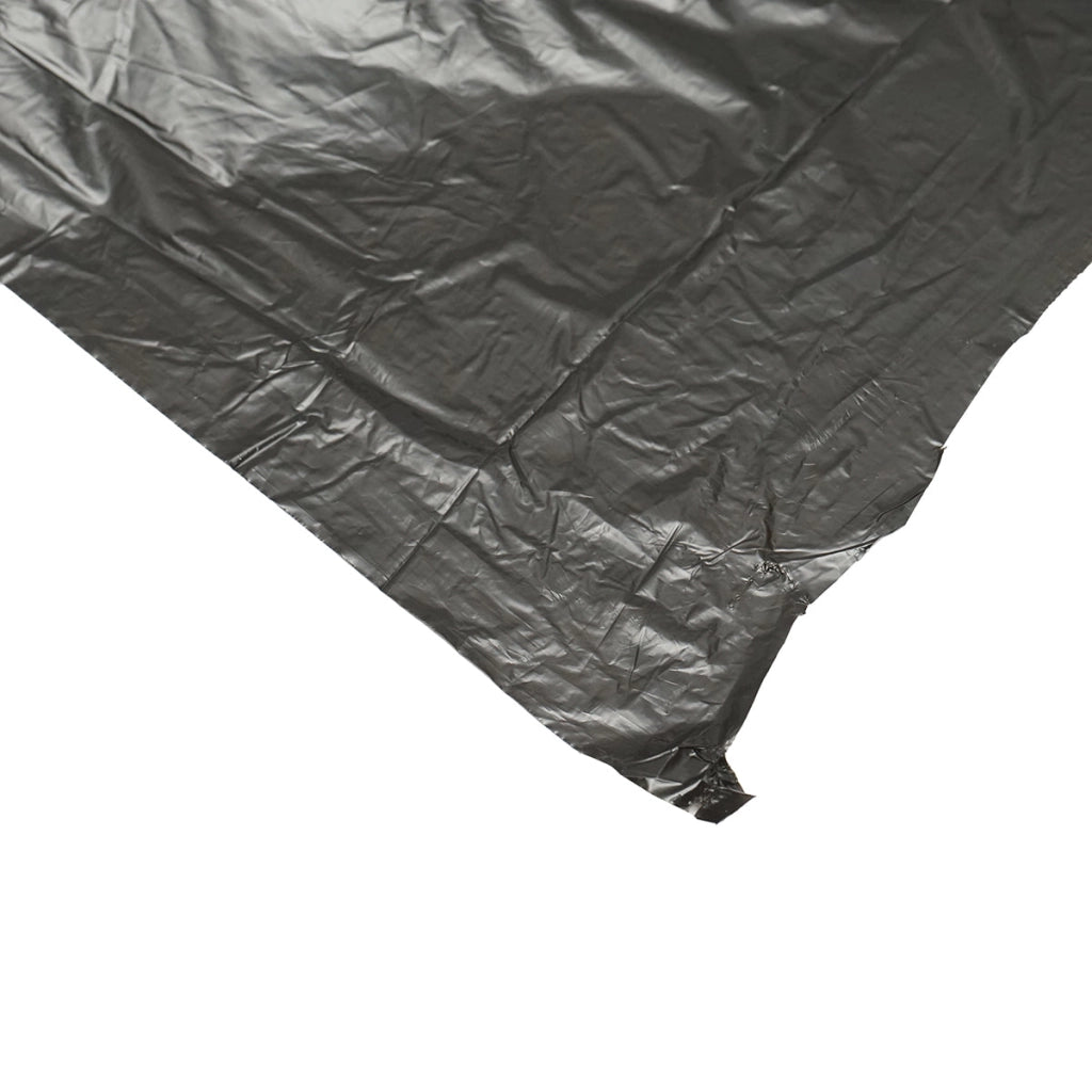 Set 10 pezzi di foglio per pacciamatura, anti-erbacce 1x20m, 15 microni, nero non perforato, protezione UV Breckner Germany