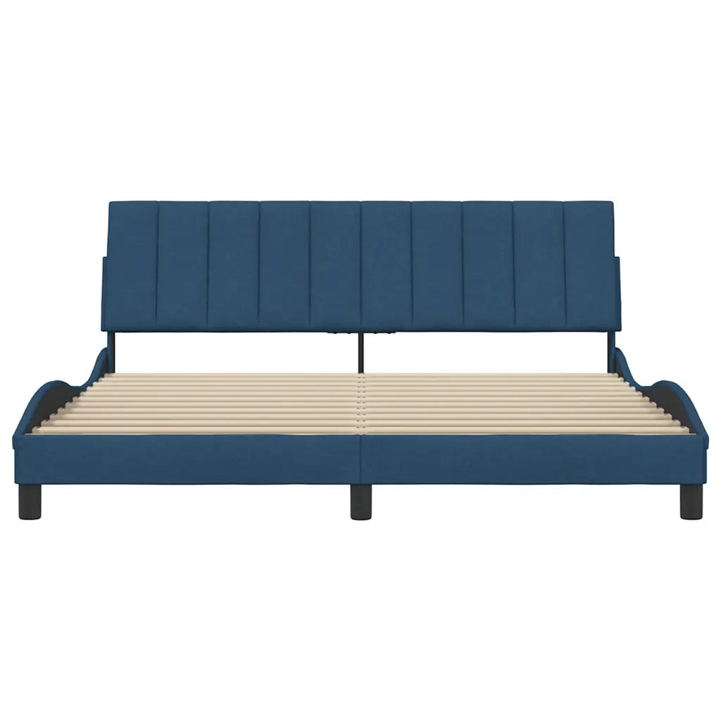 Giroletto senza Materasso Hanko Blu 180x200 cm in Tessuto 3310411