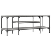Mobile TV | Armadietto TV | Mobile Porta TV Grigio Sonoma 121x35x45 cm Legno Multistrato e Ferro