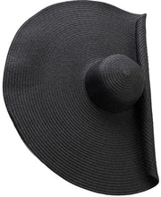 Cappello da sole con bordo ampio - Cappello da spiaggia oversized - Cappello da spiaggia pieghevole - Materiale respirabile - Protezione UV perfetta - Accessorio leggero
