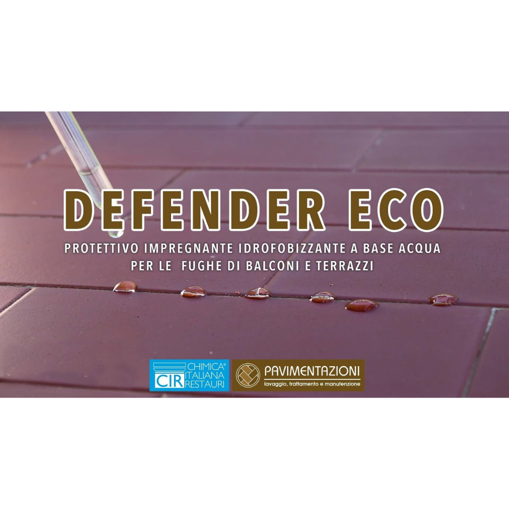 Impermeabilizzante protettivo ecologico fughe balconi terrazzi defender eco 5 lt
