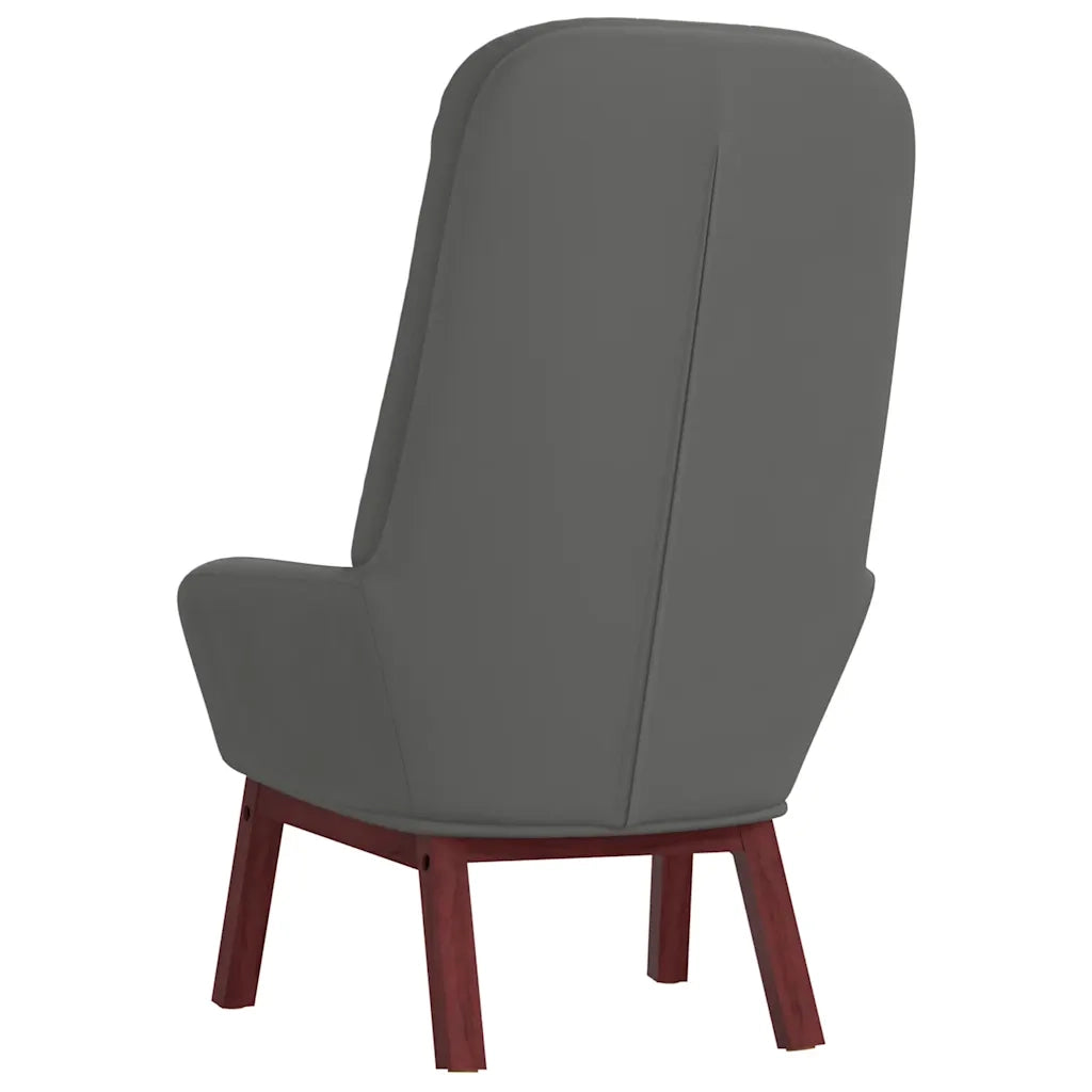 Poltrona Relax Grigio Scuro in Velluto cod mxl 13934