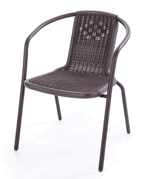 SEDIA IOS TIPO RATTAN MARRONE