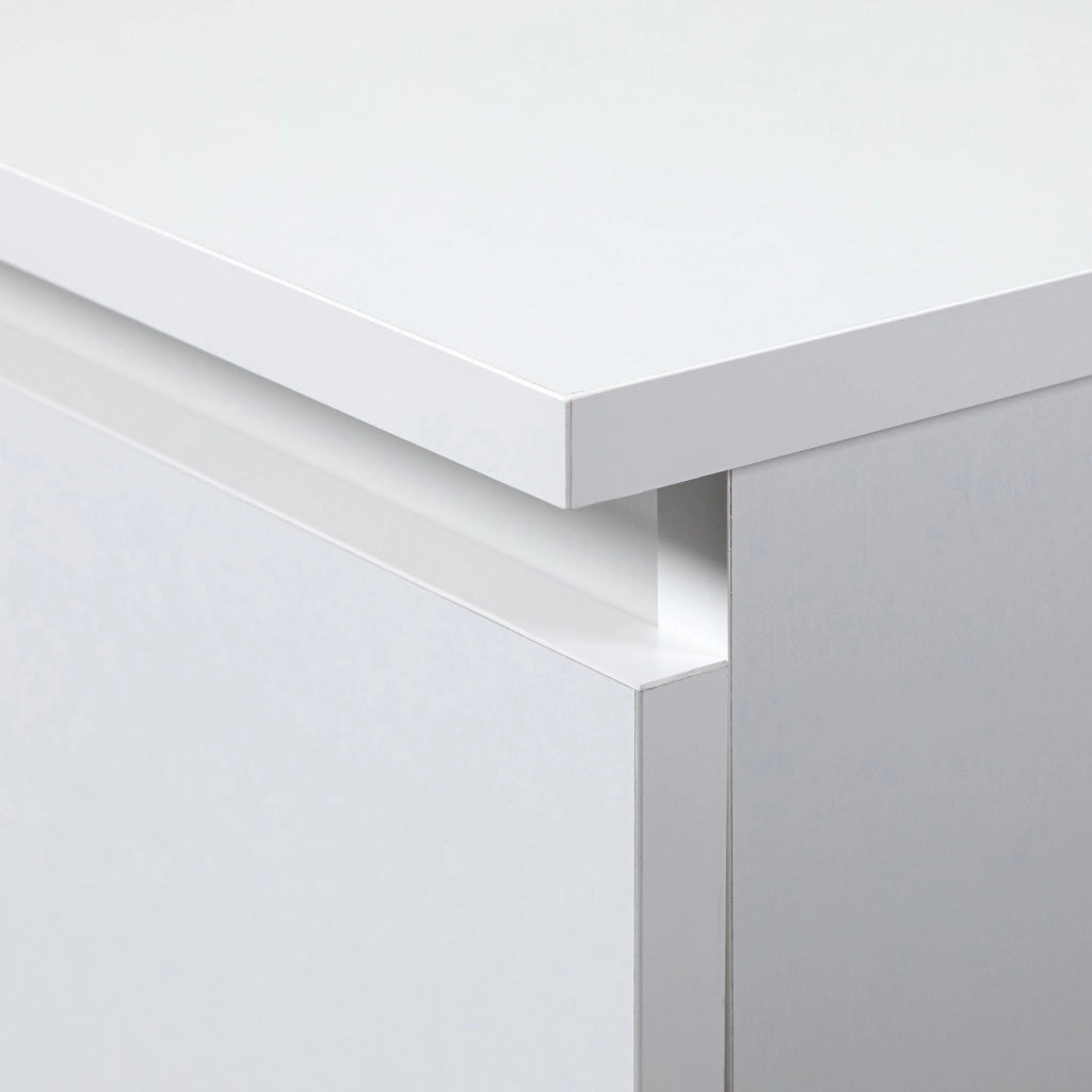 Cassettiera AKORD K100 Bianca 101 cm 2 ante 3 cassetti 101x35x76 cm