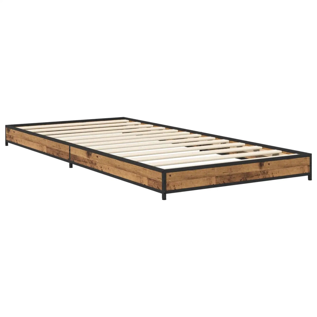 Struttura del letto-Giroletto Legno antico 80 x 200 cm 322873