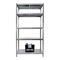 Scaffale in metallo Maciste 120x40x195 cm