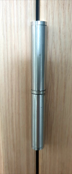 Blocco Porta Athena Nero H204 x L83 Dimensioni Tavolo a Spinta Sinistra + Maniglia