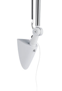 Lampada tavolo da Interno a LED in Metallo Bianco Opaco