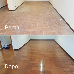 Detergente concentrato acido solventato rimuovere sporco residui dopo posa 5 lt