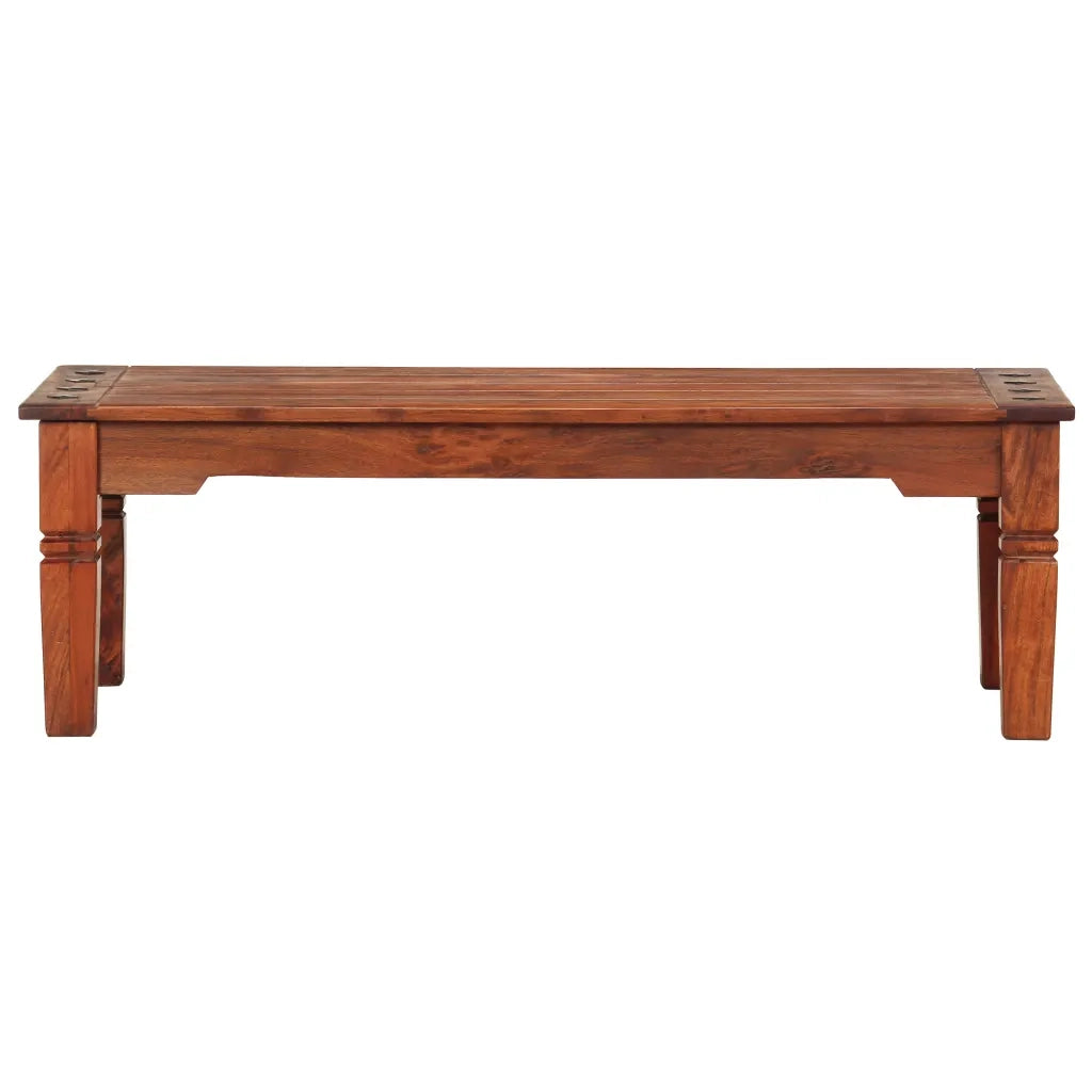 vidaXL Tavolino da Salotto 110x50x35 cm in Legno Massello di Acacia